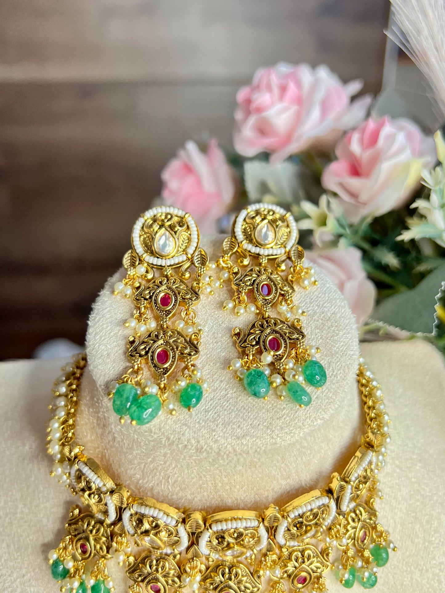 Waterfall Micro Heritage Gold Plated Set