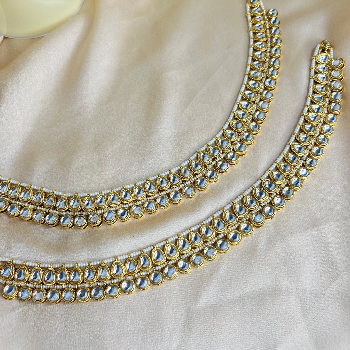 Kundan Anklets
