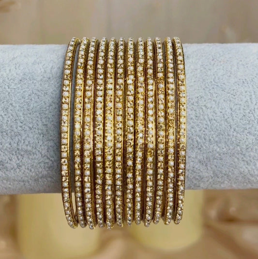 Pearl/Stone Bangles