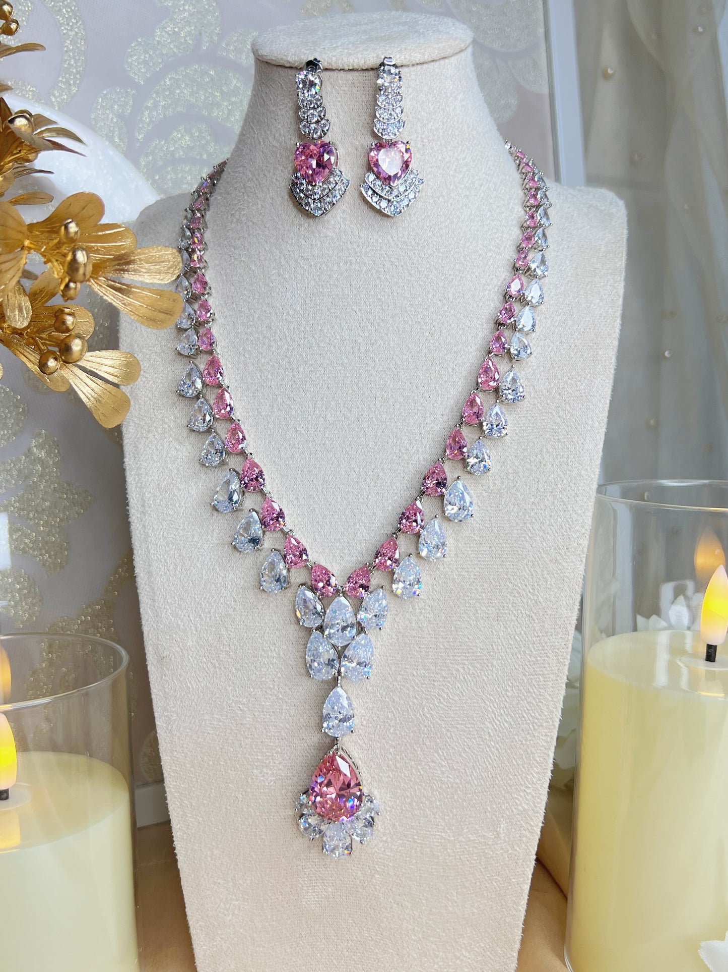 WG Solitäre Necklace Set