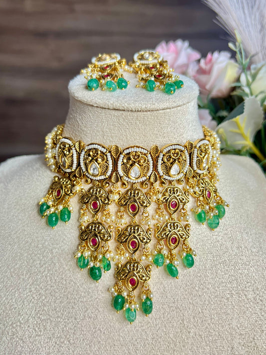 Waterfall Micro Heritage Gold Plated Set